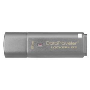 Kingston DTLPG3/8GB - Clé USB 3.0 DataTraveler Locker+ G3 8 Go