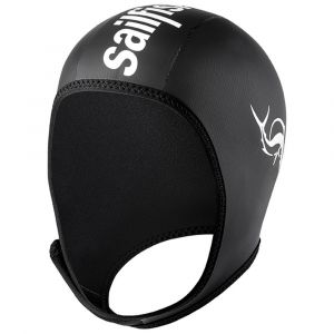 Sailfish Neoprene Cap adjustable, black S Bonnets de bain