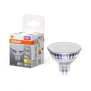 Osram LED Spot Lamp Star MR16 3,3 W 827, 2700 K blanc chaud, GU5.3, 120°, 396 lm, basse tension, sans mercure