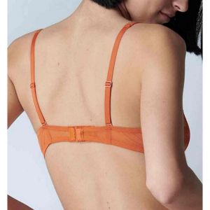 Soutien-gorge corbeille armatures - Orange Simone Pérèle