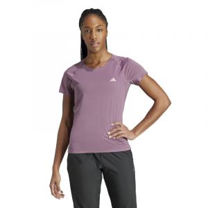 Adidas Adizero Tee - T-shirt femme Shadow Fig S