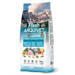 Arquivet Fresh Ocean Fish - 10 Kg - Aliment Complet pour Chien - Poisson et Viande Frais