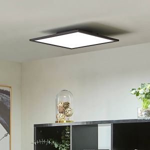Lindby - led Plafonnier à intensité variable 'Lamin' pour salon & salle à manger - noir, blanc