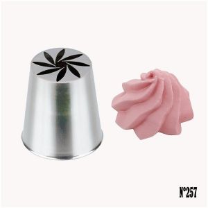 De Buyer Douille Russe à Fleur en Inox - Taille - Douille 257