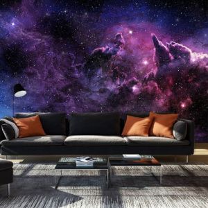 Artgeist Papier peint - Purple Nebula 350x245