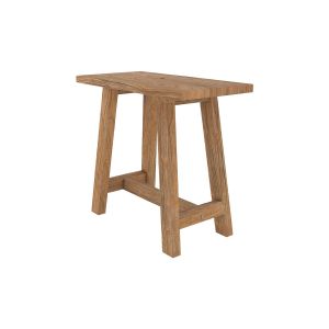 Image de Rendez Vous D&eacute;co Tabouret en bois de teck recycl&eacute;