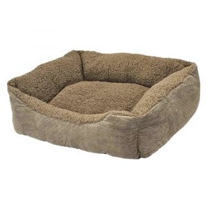 Lit pour chien Nobby Pet Komfortbett Eckig Classic Teddy
