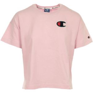 Champion T-shirt Crewneck T-shirt Cropped rose - Taille 36,EU S,EU M,EU XS
