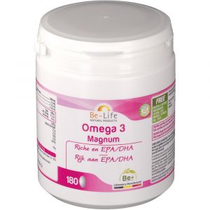 Image de Be-Life Omega 3 Magnum - 180 capsules