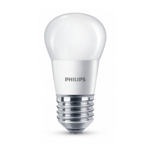 Philips Ampoule LED ronde E27 5,5-40W dépolie