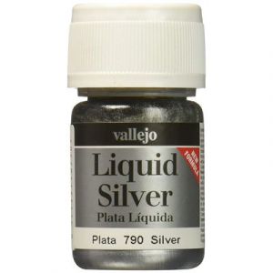 Vallejo MODÈLE COULEUR 70790 ALCOOL ARGENT LIQUIDE - - Peinture acry