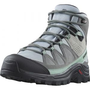 Salomon Quest Rove Gore-Tex Chaussures Imperméables de Randonnée Trek pour Femme, Design spécial grande randonnée, Protection outdoor, Fiabilité et performance, Quarry, 36 2/3