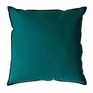 Coussin coton (40 cm) Garden Vert émeraude