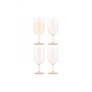 Image de Bodum Lot 4 verres à vin 23 cl Rose Transparent - Oktett