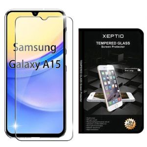 Image de Protection &eacute;cran Vitre en verre tremp&eacute; pour Samsung Galaxy A15 4G / Galaxy A15 5G - XEPTIO