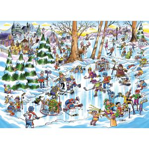 Cobble hill DoodleTown: Hockey Town