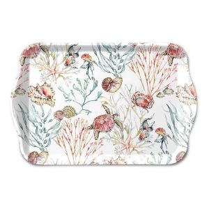 Ambiente Petit plateau rectangulaire animaux marins