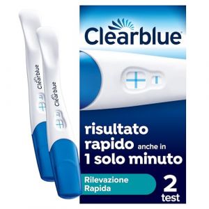 Clearblue Test di gravidanza con Rilevazione Rapida confezione con 2 test