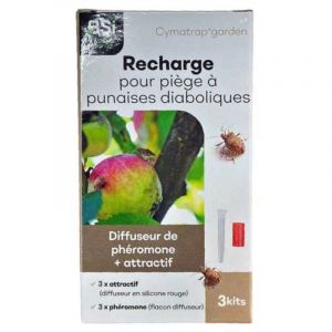 BSI Cymatrap - Recharges pour piège à punaises diaboliques (3+3 x 8 semaines)