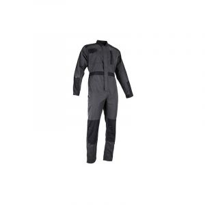 LMA Lebeurre - Combinaison 1 zip bicolore - POTASSIUM - Gris sombre / Noir - taille: 3 - couleur: Gris sombre / Noir