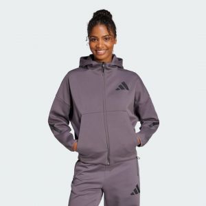 Image de Adidas Veste à capuche entièrement zippée Z.N.E., pointure Medium - Taille Medium