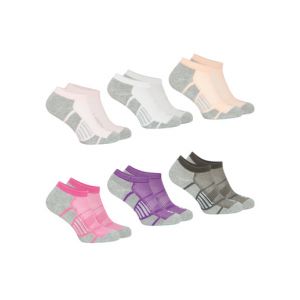 Wilson Lot de 6 paires de chaussettes courtes - Couleur 35/38, 39/42