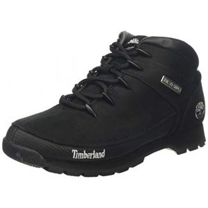 Image de Timberland Euro Sprint Hiker Waterproof, Bottes Chukka Homme, Noir (Black Nubuck), 43 EU