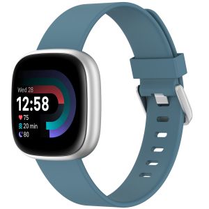 Imoshion Bracelet silicone Fitbit Versa / Versa 2 / Versa Lite - Taille L - Blauw & Grijs / Blue & Grey