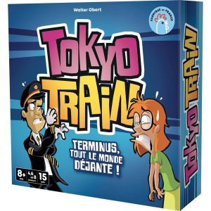 Asmodée Cocktail Games Tokyo Train - Jeux de société - Jeux de Cartes - Jeux d'ambiance à partir de 8 Ans - 4 à 8 Joueurs - Version française