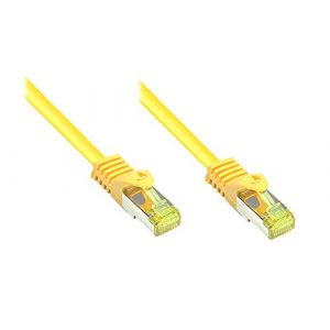 Good Connections Cat.7 S/FTP 5m - 5 m - Cat7 - S/FTP (S-STP) - RJ-45 - RJ-45 - Jaune (8070R-050Y)