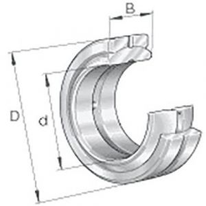 Ina Rotules radiales GE70 DO2RS 70mm Ext. 105mm B.49mm