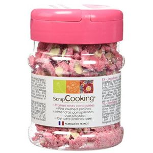 Scrapcooking Pot de pralines roses concassées145g
