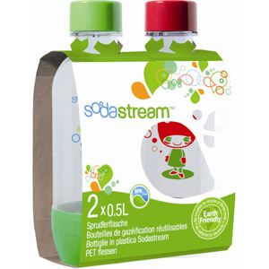 Image de Sodastream Pack de 2 bouteilles de 0.5L pour machine à sodas