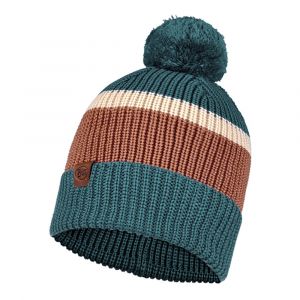 Buff Bonnet Knitted One Size Elon Dusty Blue