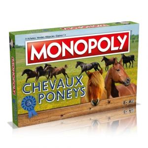 Image de Winning Moves MONOPOLY CHEVAUX ET PONEYS - Jeu de plateau