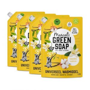 Image de Marcel's Green Soap Waschmittel Nachfüllpack Vanille & Baumwolle (4...