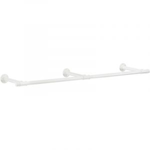 Songmics Tringle V&ecirc;tement Murale, Porte-manteau Mural, Penderie, Style Industriel, Gain de Place, 30 x 170 x 7 cm, Capacit&eacute; de Charge de 68 kg, Montage