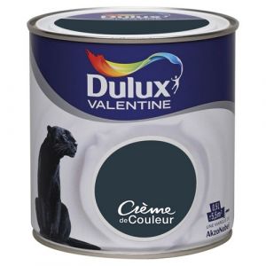 Dulux Valentine Peinture crème de couleur - 0.5 L - poivre - Peinture grise noire