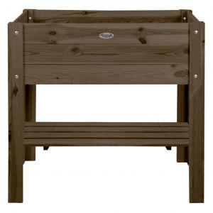 Esschert design Jardinière surélevée avec pieds L Marron S