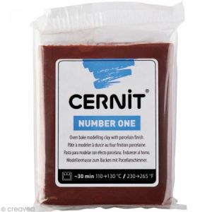 Image de Cernit Number one - Marron brun 56 gr