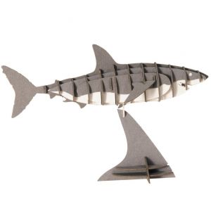 Fridolin Maquette 3D en papier Requin