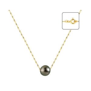 Image de Blue Pearls Collier Perle de Tahiti et Or jaune 375