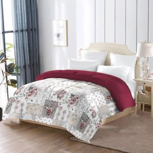 Couette Chaude 600 gsm 220x240cm Ultra gonflant Douceur extrême MING19-2418