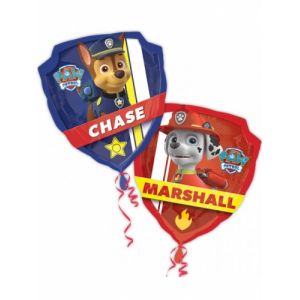 Ballon en aluminium Pat'Patrouille 63 cm
