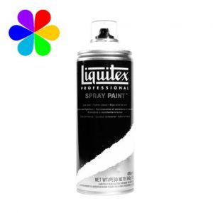 Image de Liquitex Aérosol Spray Paint, 400ml, Blanc de Titane