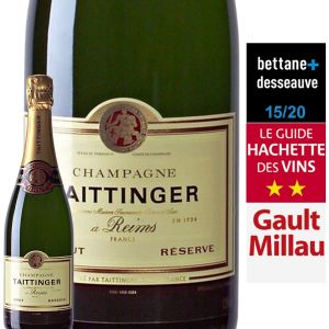 Image de Taittinger Champagne AOP, brut - La bouteille de 75cl avec étui