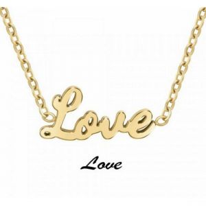 Collier B2689-DORE-LOVE