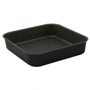 Viscio Trading 166616 Plat Haute Happy Quadra, Aluminium, Noir