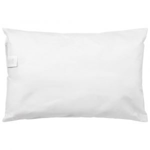 Sevira Kids Oreiller moelleux en coton bio fabriqué en France Blanc