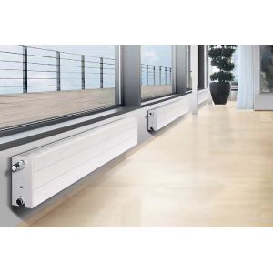 Image de Radson Parada Plinthe 2023 Watts - Radiateur eau chaude raccordement droite